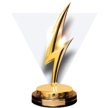 mpower award ceremony cup lightning bolt winners